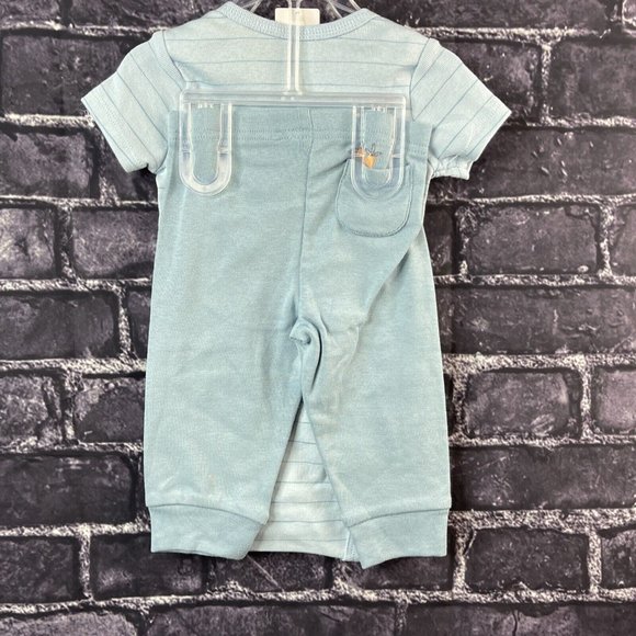 Carter's Just One You 6 Months "What;'s Hoppin" Bunny Blue White Set  2 piece - Picture 7 of 9